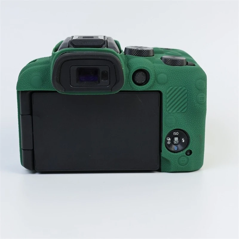 Protective cover For Canon EOS R10 Camera Bag Silicone Case R10 Soft silicone Armor Skin case + free tempered film
