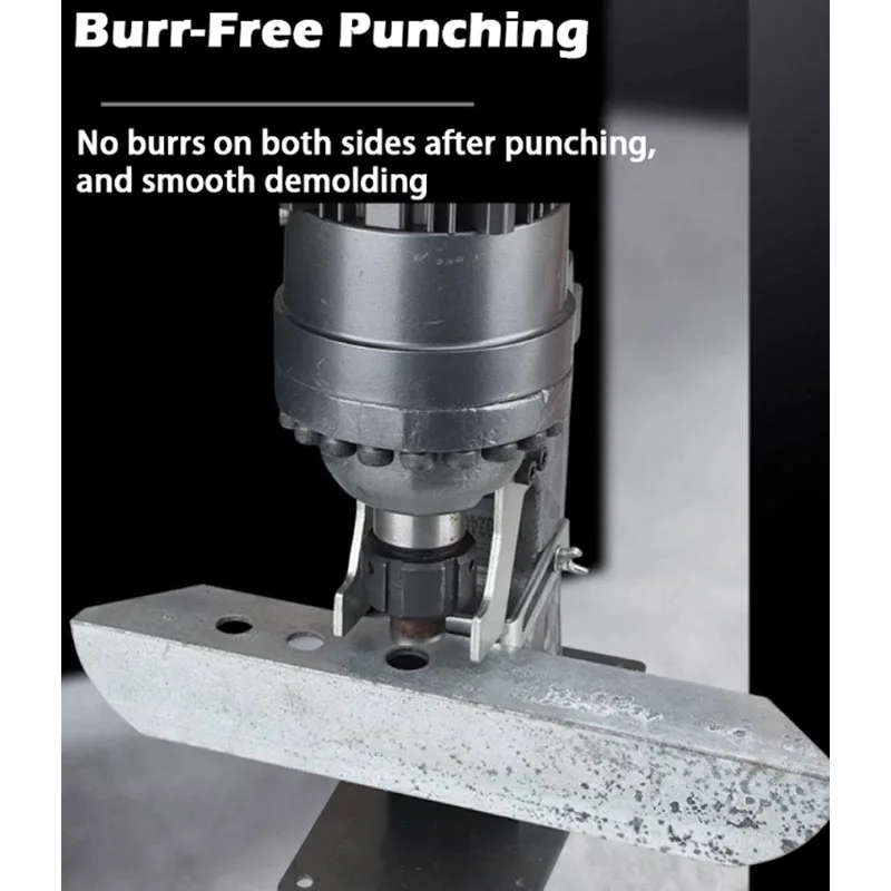 3-12MM Portable Electric Hydraulic Punching Machine Angle Steel Channel Steel Puncher Heavy Duty Hole Punch Tool Pure CopperMoto