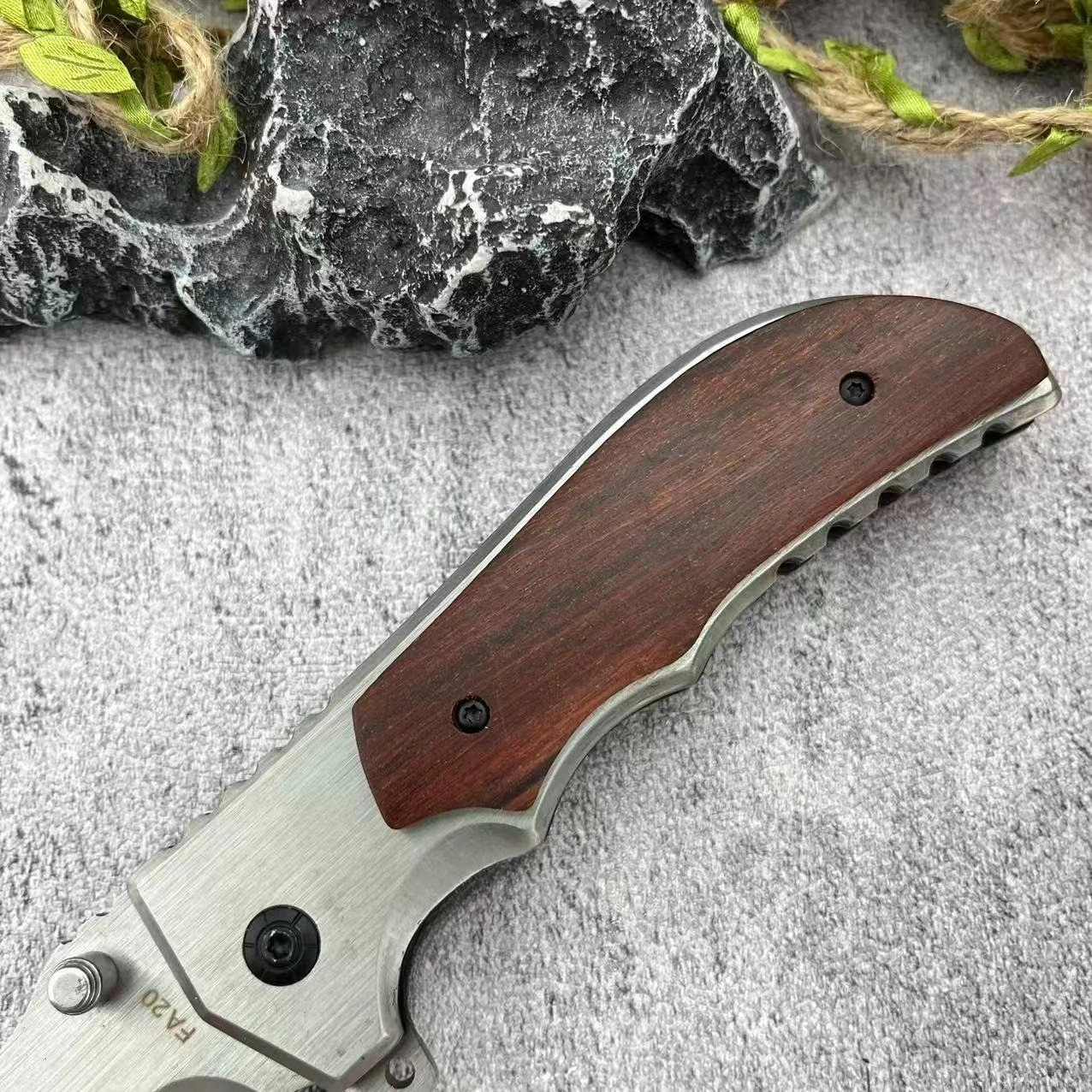 صلابة عالية في الهواء الطلق التخييم الصيد فائدة سكين للفرد البرية بقاء سكين صيد مغامرة الإنقاذ EDC أدوات القطع #4