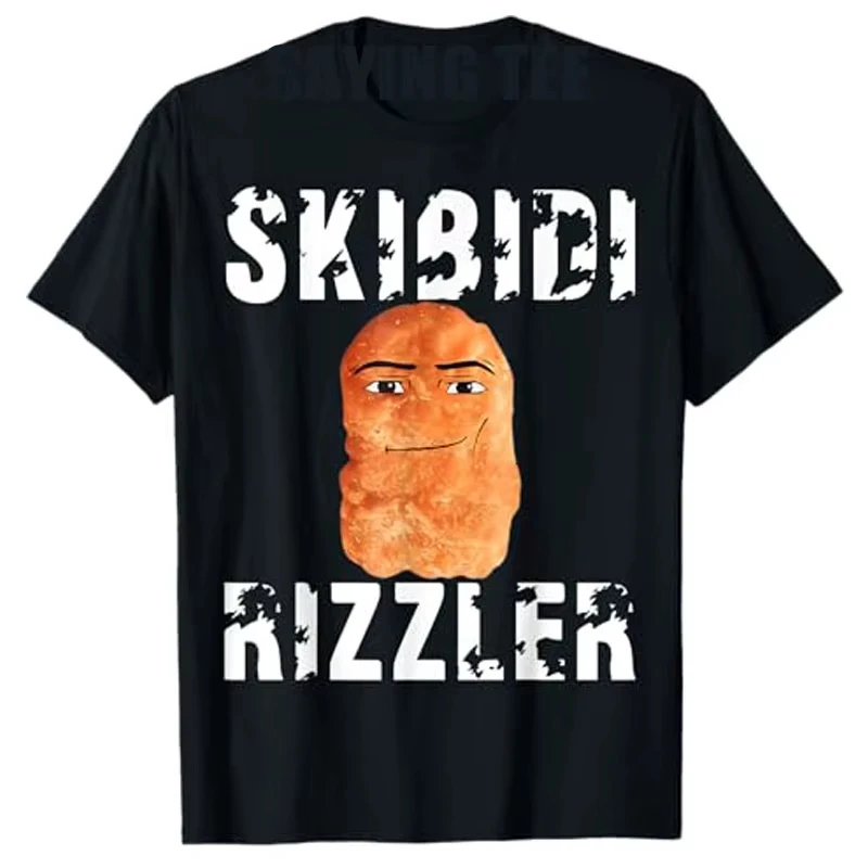 Skibidi Toilet Rizzler Meme T-Shirt Funny Novelty Graphic