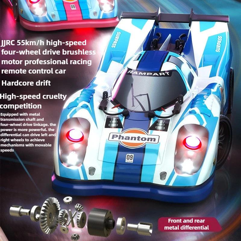 

Cool Stuff Toy Car Funny Gift-JJRC 39cm Super Large Brushless Rc Truck,55km/h High-speed 4WD Rctruc,Monster Truck,Toys for Boys