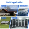 ポータブルリチウム電池Wattcycle-LiFePO4 V,100Ah,統合100A,bms,2560wh,RV,海洋用途,オフグリッド用 6