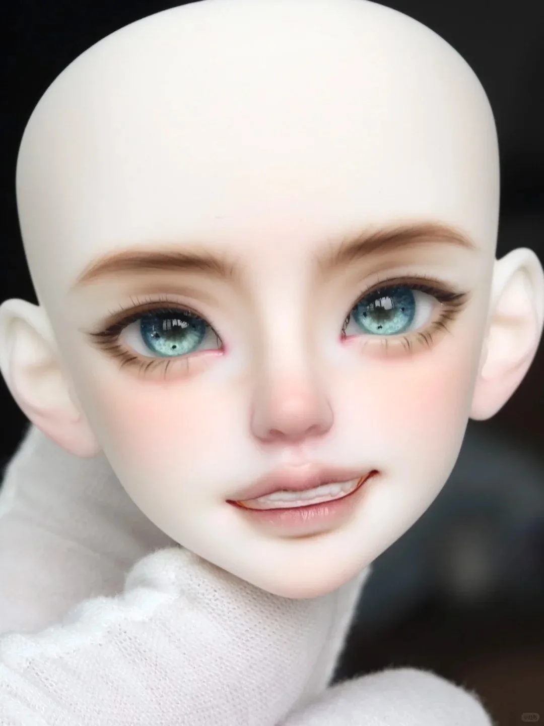 The new sd BJD doll 1/4 xiaolang head, male BJD with teeth head, exquisite makeup, high-grade resin, is just a head