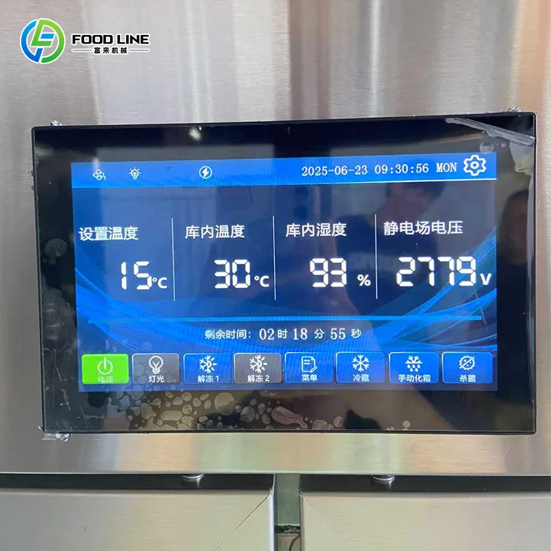 Rapid Meat Defrosting Machine Frost Free Stainless Steel Defrost Cabinet Energy Saving for Commercial Kitchen Store Frost-Free