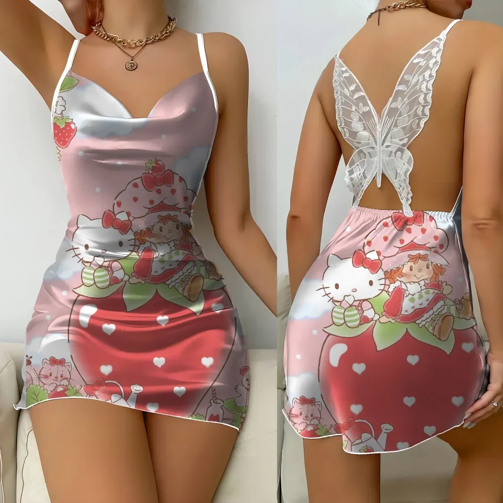 ランジェリー カジュアルファッション レディースドレス パーティー ナイトウェア 女性用セクシーナイトウェア 女性用ホットでロマンチックなパジャマ 快適なドレス