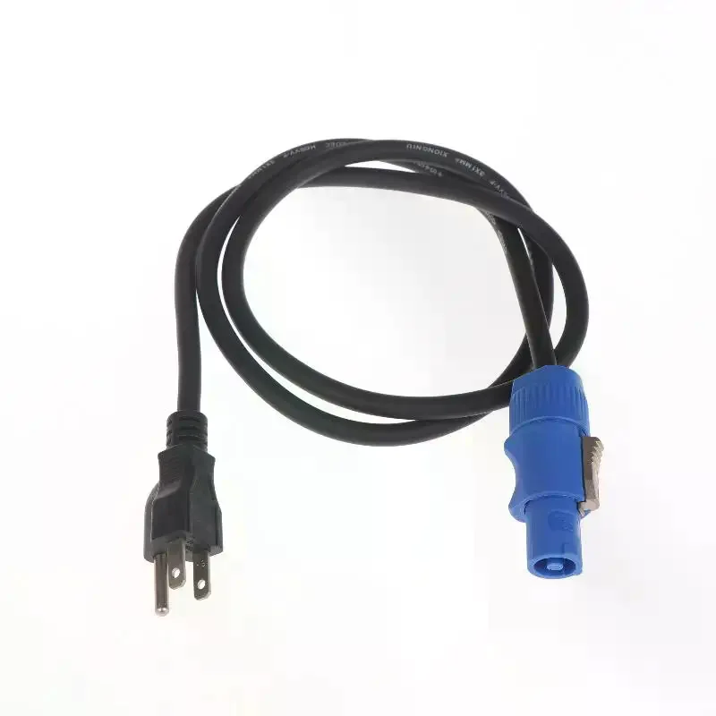 3Pin 1.2M Power Plug Power Connect Cable For Stage Light LED Beam Par Can Moving Head DMX512 Light Event Show