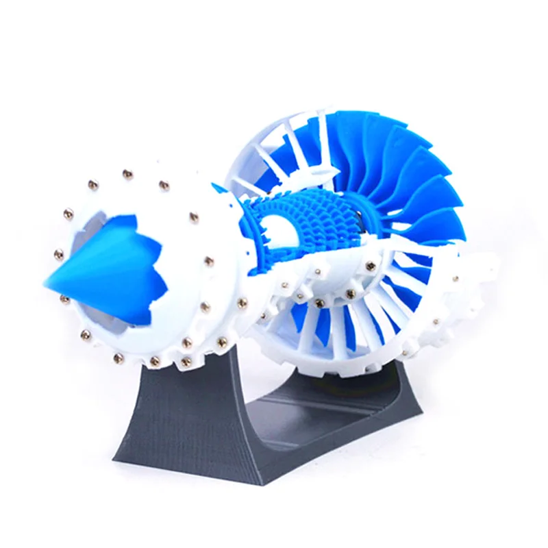 

Aero Engine Turbo Fan Engine Model Air Engine Model Electric 3D Printer