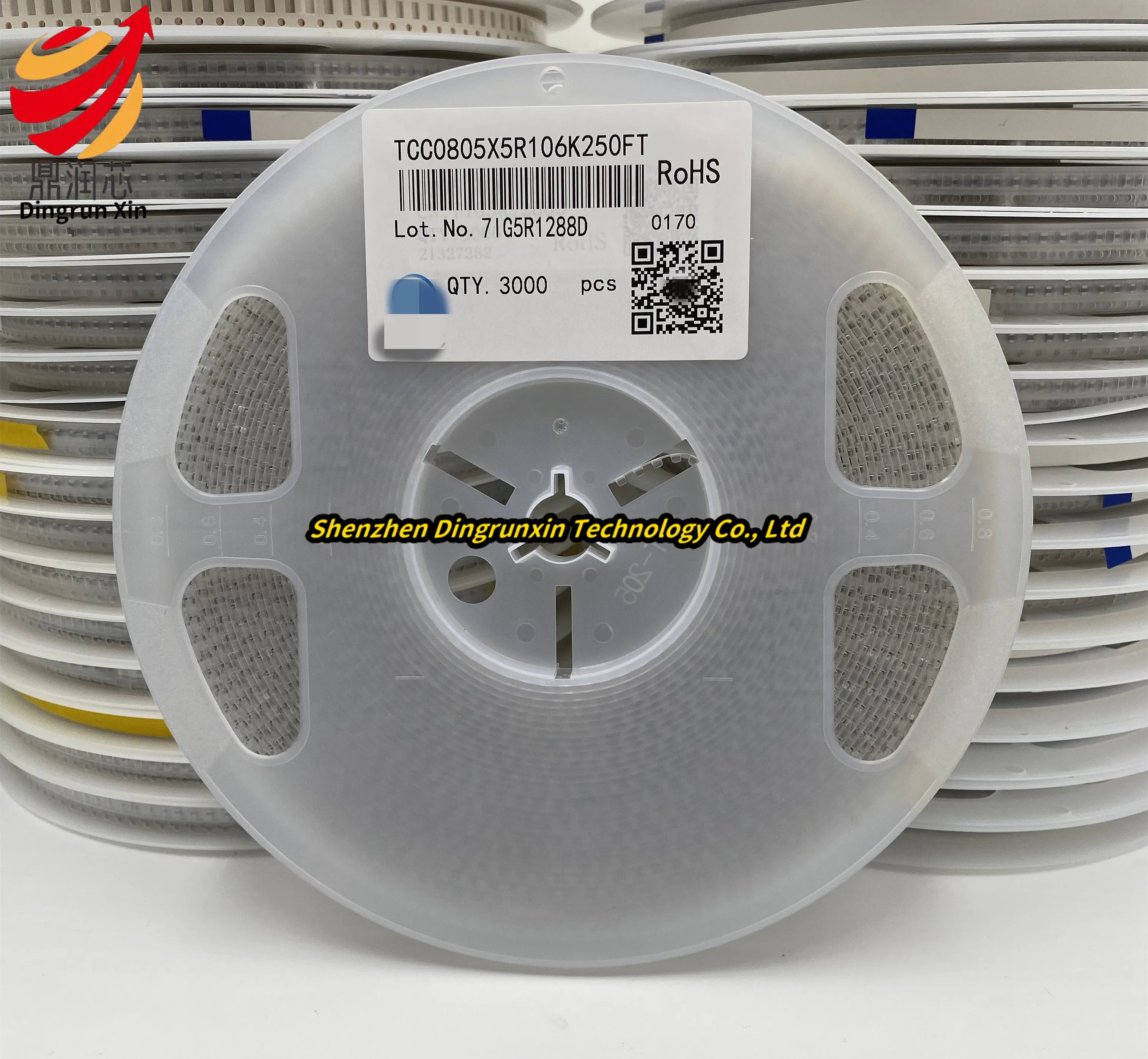 

Оригинальный 0805 106K 10UF 16V/25V X5R ± 10% керамический конденсатор для поверхностного монтажа 3K весь диск