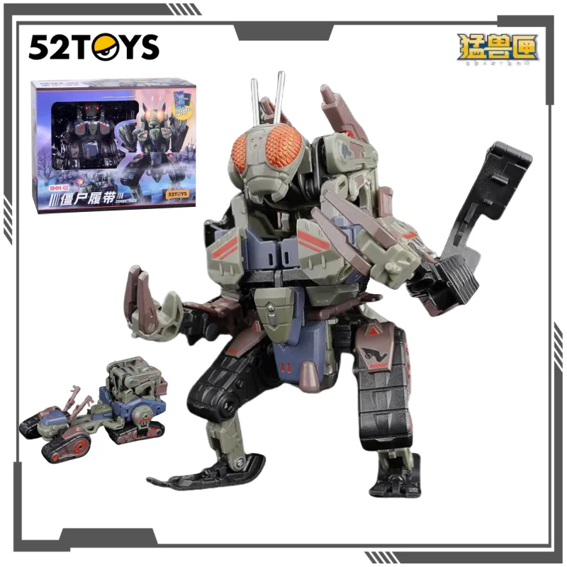

52TOYS оригинальная серия INFINTYBOX BMM-02 Zombietrack, игрушка-трансформер, готовая фигурка из меха, коллекционные подарки для мальчиков