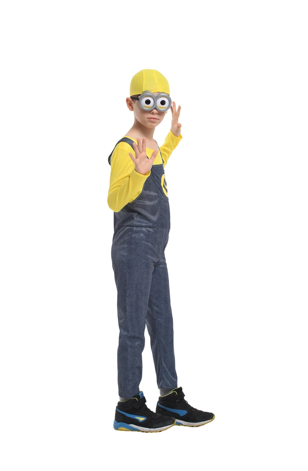 Minion Anime Full Family Cosplay Costume Boy Girl Jumpsuits Kids Masquerade Despicable Me Carnival Party Dress Up Carnival