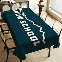 S-Snow P-Peak Brand Rectangle Waterproof Tablecloth Party Decor Farmhouse Kitchen Dining Table Cloth Wedding Decorations