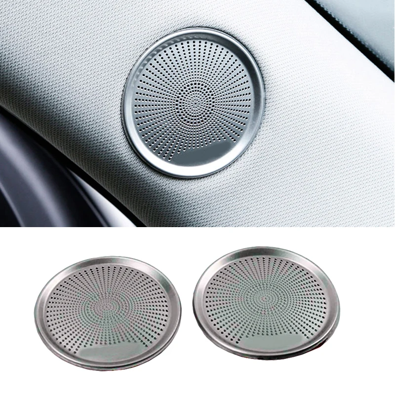 

Car Audio Speaker Cover Trim Door Loudspeaker Cover Trim Car Accessories interior For MAZDA CX-8 2017 2018 2019