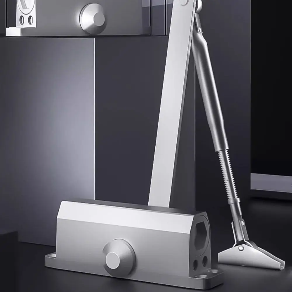 25-85KG Automatic Door Closer Adjustable Speed Protective Door Door Closing Equipment Rust-proof Mute Soft Closing