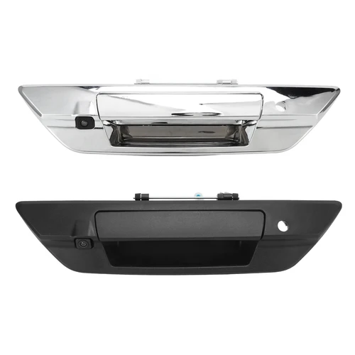 Imagen 2 del producto Asistente de respaldo Cámara de respaldo en color con manija para maletero de coche IP66 150‐170 °   Cámara de visión trasera inversa de ángulos amplios Cámara de marcha atrás