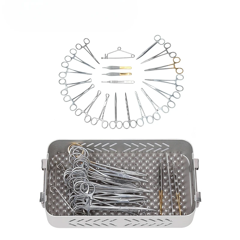 MEDITECH Animal Veterinary Orthopedic Surgical Surgery Implant Surgical Instruments Kit,Veterinary Instrument Orthopedic Set