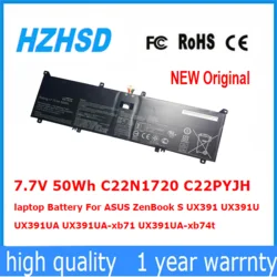 7,7 V 50Wh C22N1720 C22PYJH Аккумулятор для ноутбука ASUS ZenBook S UX391 UX391U UX391UA UX391UA-xb71