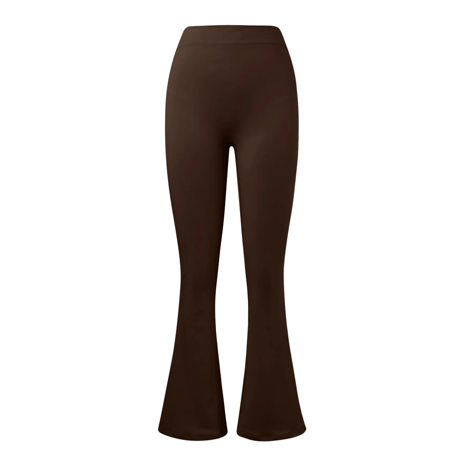 Mode Micro Horn Leggings Frauen V-back Taille Sport Hosen Hohe Taille Push-Up Butt Gym Hosen Solide Schlanke latin Dance Hose – Detail 6
