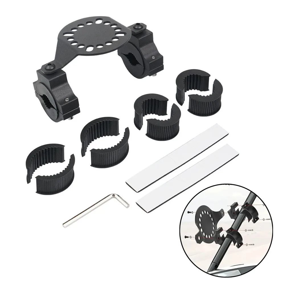 1 Inch Roll Bar Bracket Mounting Bracket For Off Road Vehicles Roll Bar Bracket Offroad Jerry Can Rack Quick Bolt-on Install