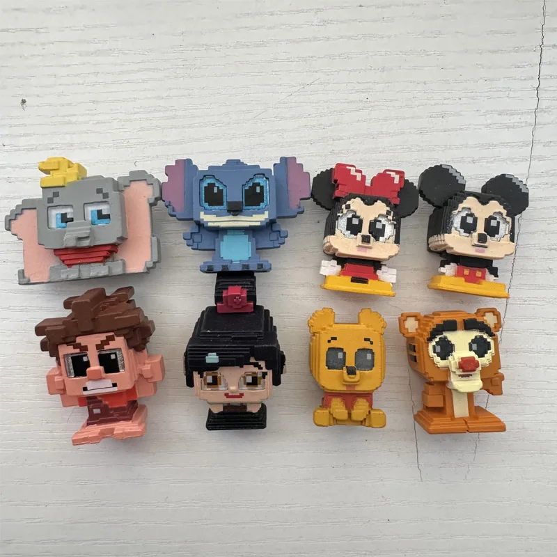 Disney Doorables Anime Figuren Beliebte Charakter Set Cartoon Charaktere Modell Kawaii Big Eyed Puppe Spielzeug Sammeln Ornamente Geschenke