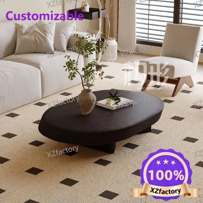 Factory Direct 2026 Top Rated Antique Solid Wood Coffee Table Tea Table Household 2026 New Small Apartment