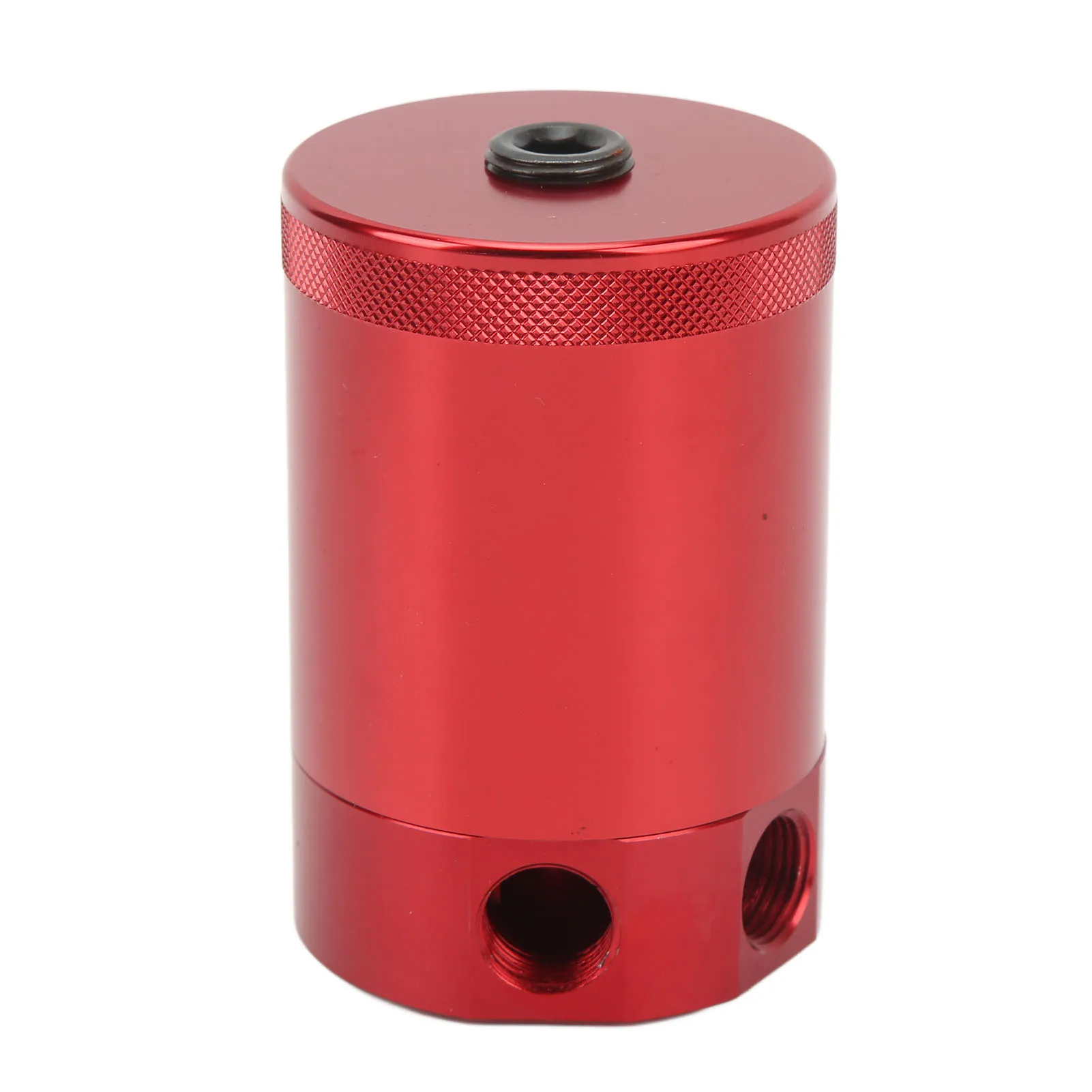 

Baffled Oil Catch Can Reservoir Kit - Aluminum Alloy Red Replacement for Camaro SS 6.2L 2016+