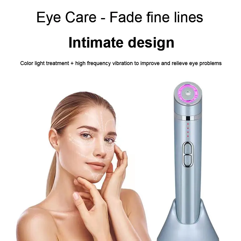 Eye Beauty Massage Machine RF Anti-aging Fine Line Beauty Wrinkle Removal Skincare Eye Vibration Massager Facial Skincare