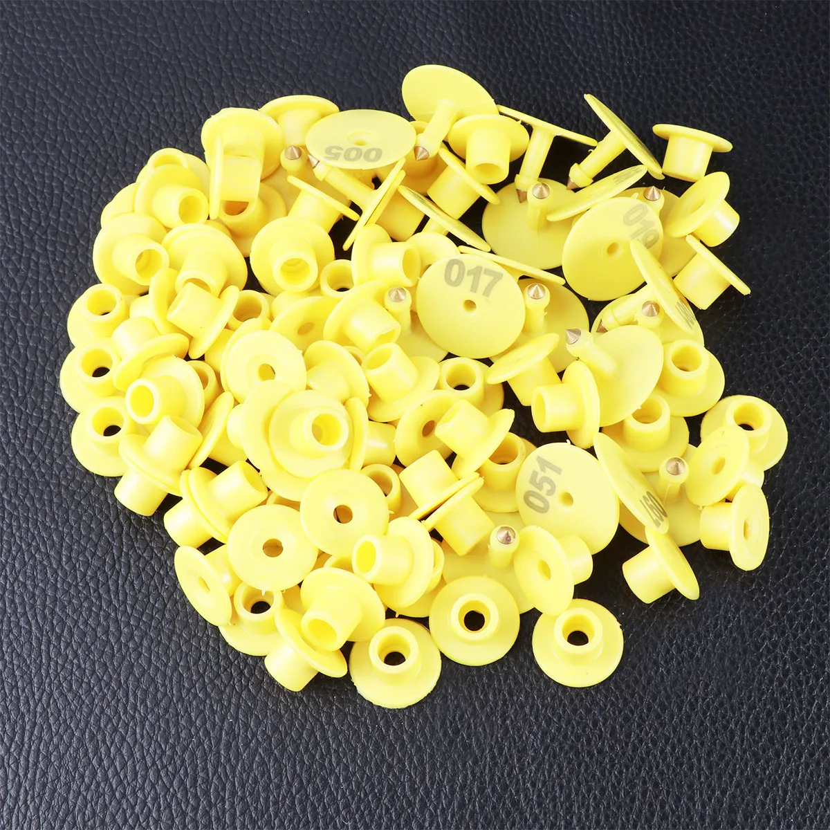 

100Pcs EarTags for Livestock ClearPrinting GoatCattlePig Identification Numbering Sequence Tag Combination NonToxic
