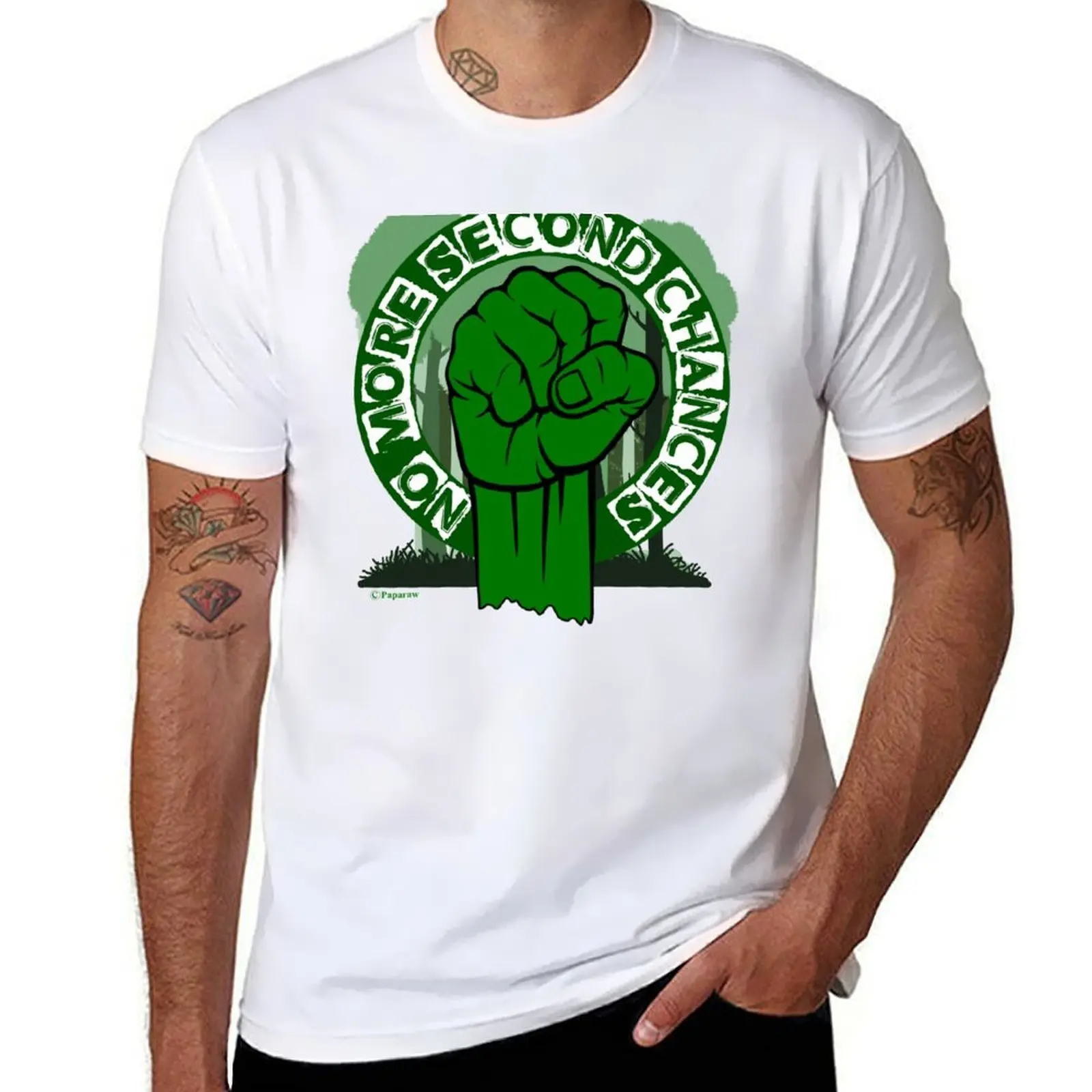 

NO MORE SECOND CHANCES T-Shirt Festival Casual Short Sleeve