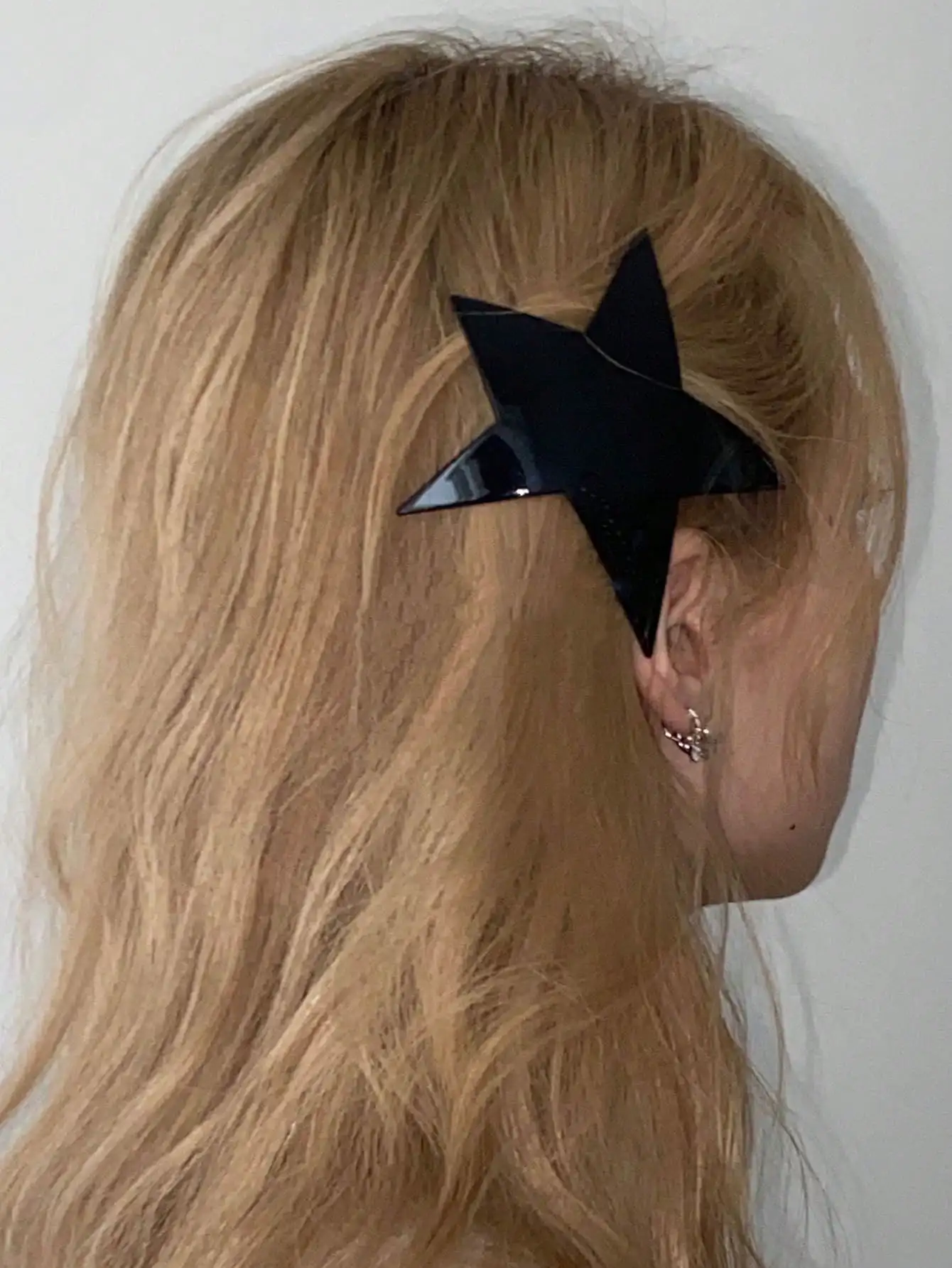 

Заколка для волос Y2K Star с милым дизайном, заколка-краб в стиле Street Witch, заколка-краб для волос, школьные принадлежности, 1 шт.