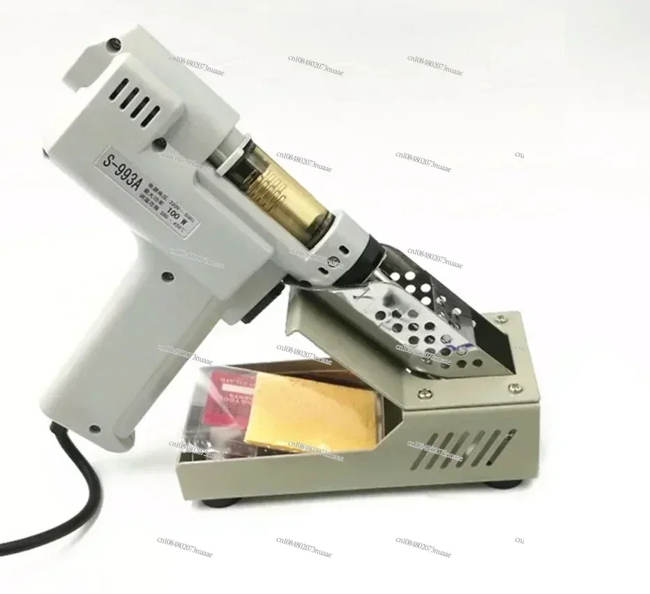 Hot SalesDesoldering Gun Electric Absorb Gun S-993A Electric Vacuum Desoldering Pump Solder Sucker Gun 100W