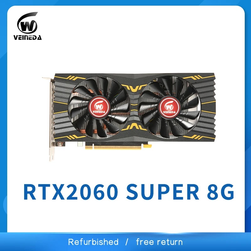 placa grafica super veineda rtx 2060 8g gpu gddr6 256bit 7000mhz pci e 30 desktop do computador 01