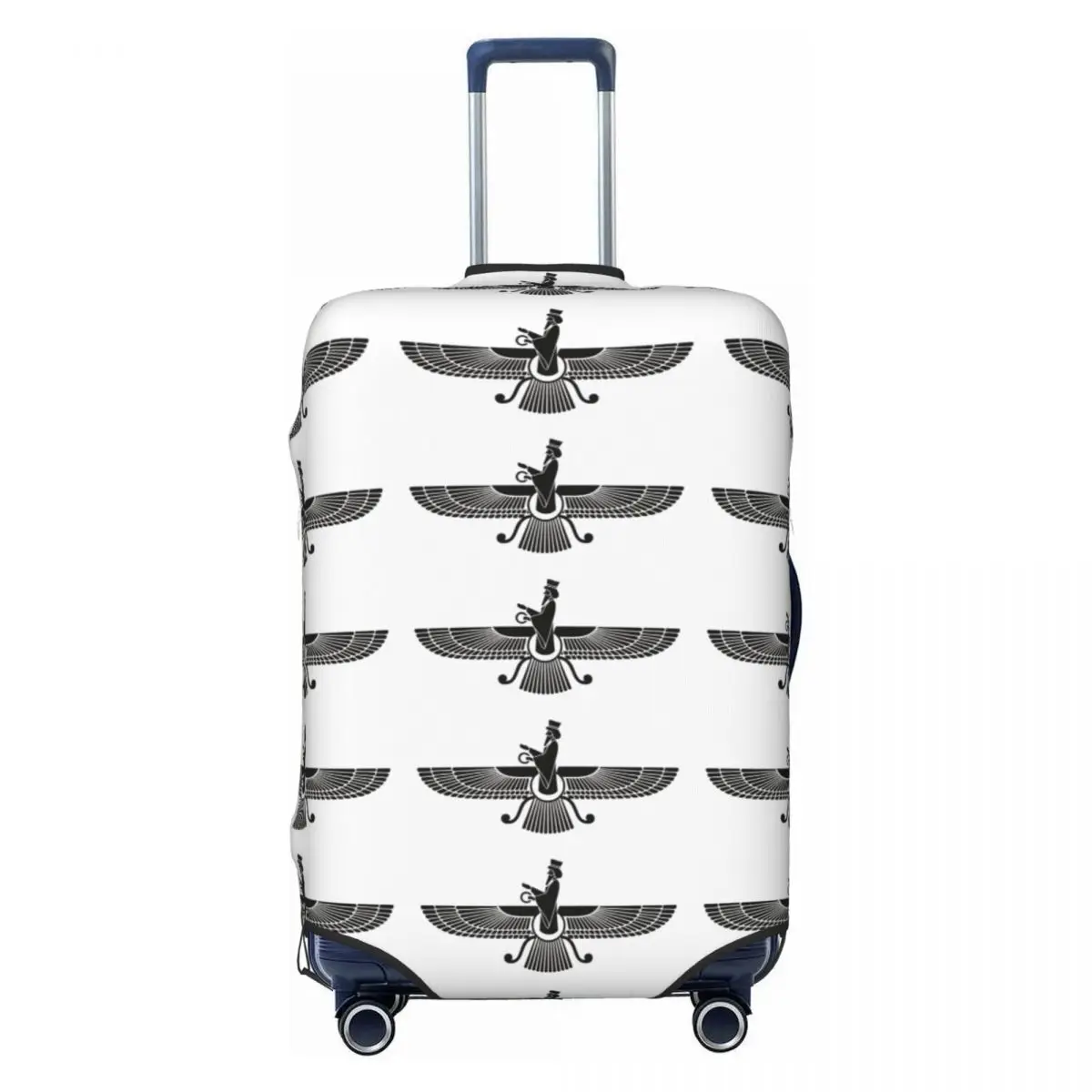 Zoroastrian Iran Suitcase Cover Holiday Cruise Trip Strectch Luggage Supplies Protection