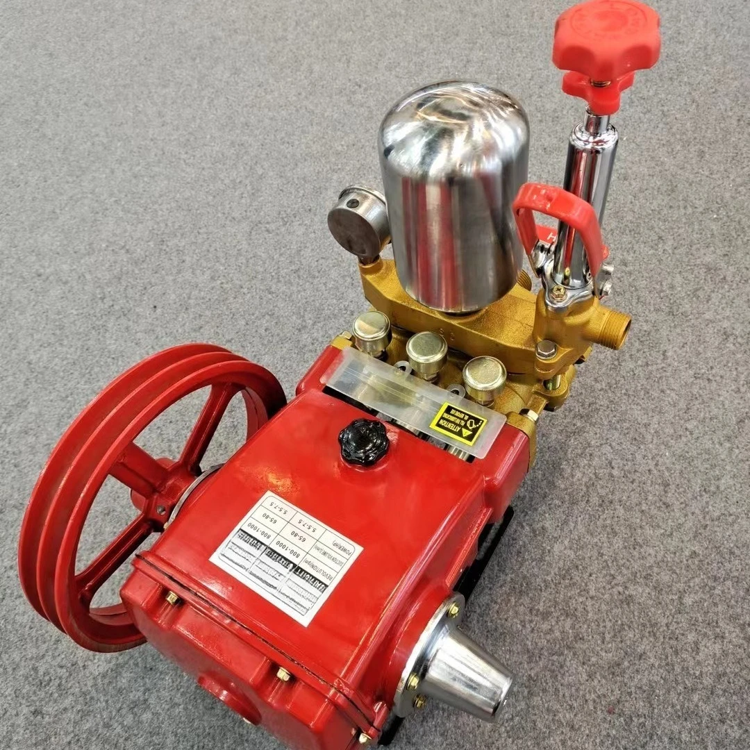 Type three-cylinder plunger pump spray high pressure pump power sprayer pump head head