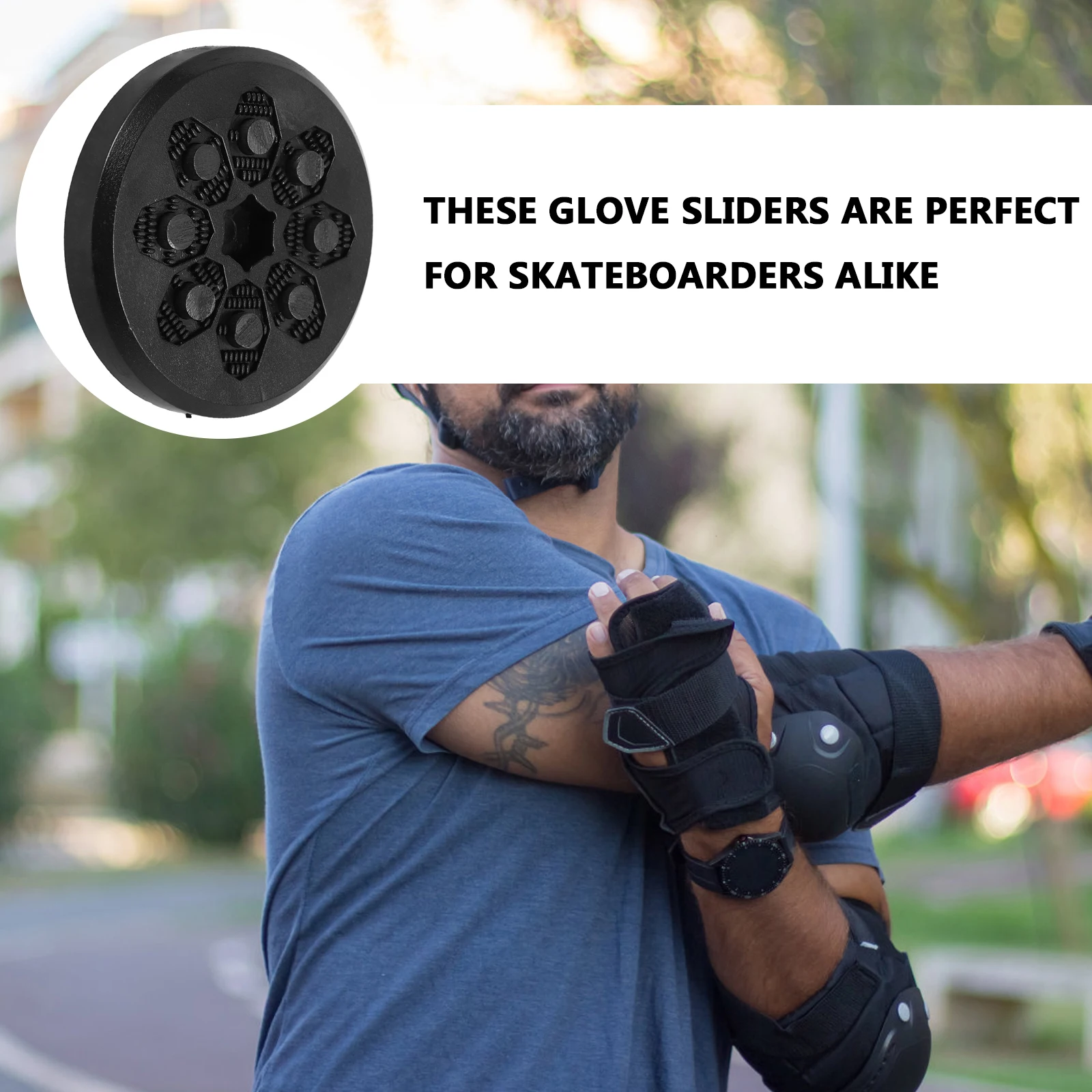 Gants de protection ergonomiques et durables pour le skateboard, le longboard et les sports de plein air