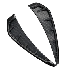 Carbon Fiber Car Accessories Front Fender Vent Air Wing Cover Trim For Honda Civic 10Th 2016-2019