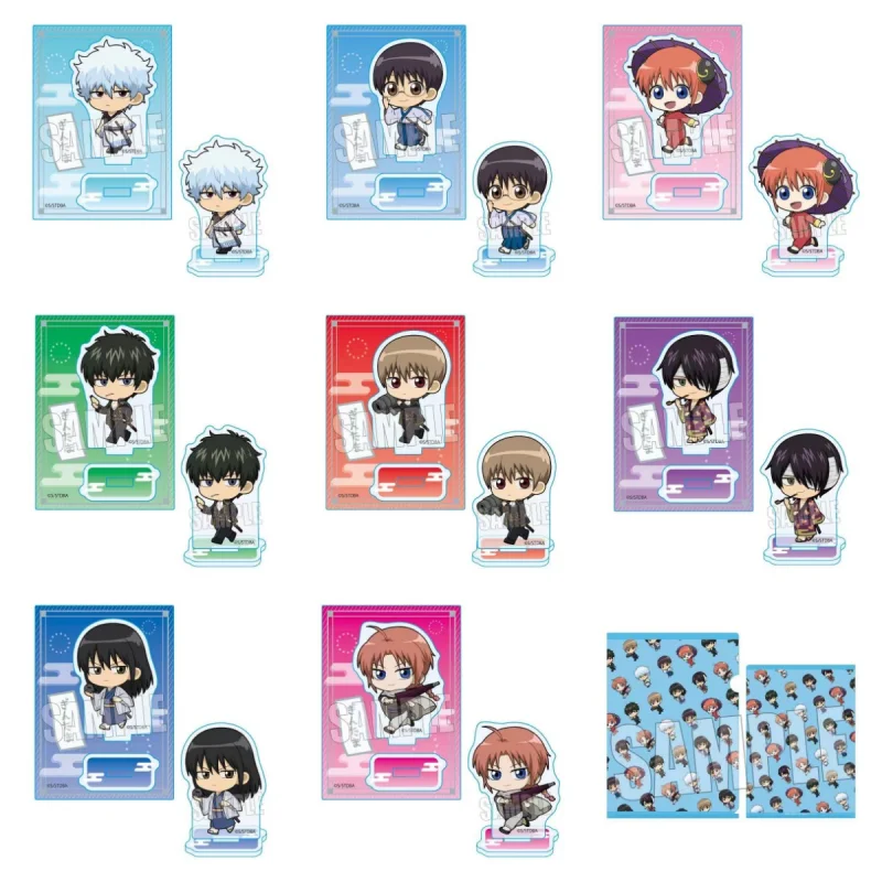 Gintama Latest Elizabeth Lotus White Demon Penguin Character Acrylic Standing Desk Decorations Display Collectible Gift