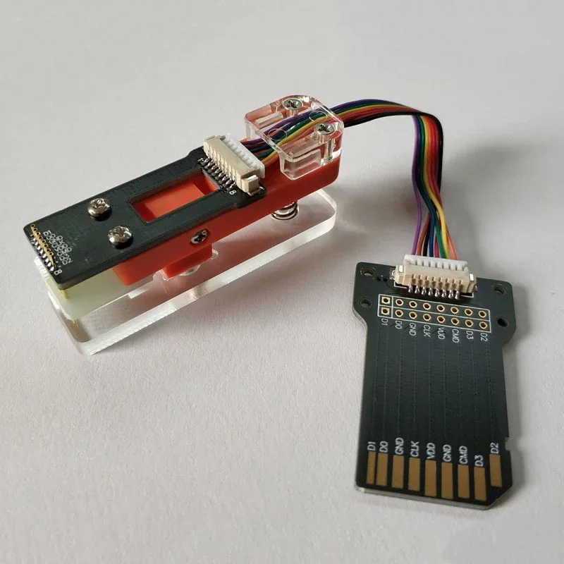 

Зажим для печатной платы для BMW NBT, хост-кисть, ремонт обновление прошивки, программирование, приспособление для записи, зажим, инструмент, SD-карта, USB