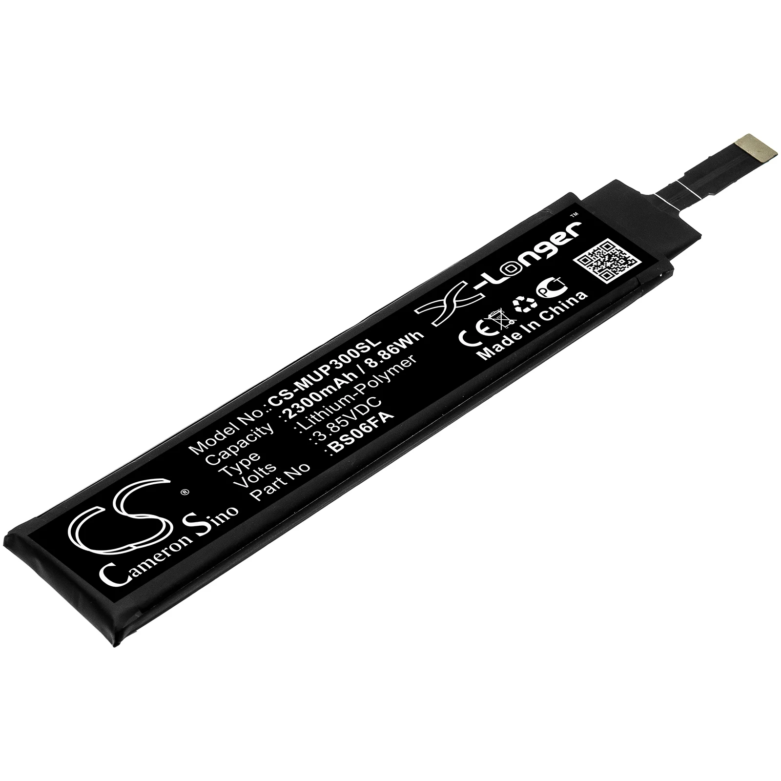 

Li-Polymer Mobile, SmartPhone Battery for Xiaomi, 3.85V, 2300mAh, Compatible Models: Black Shark 3, Black Shark 3 5G