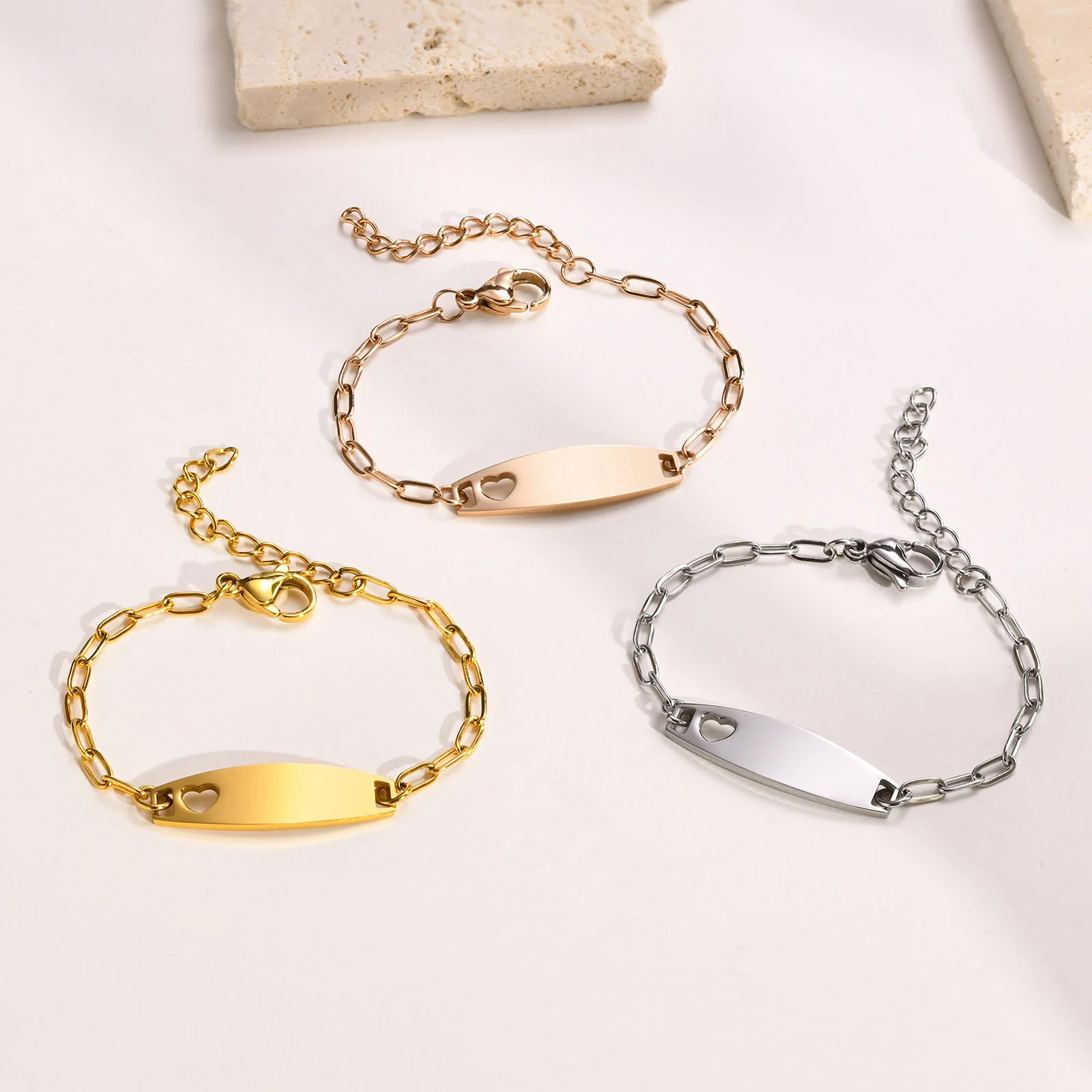 Gelang ID Bayi dengan Ukiran N - Jewelry Making For Kids ulasan dan harga
