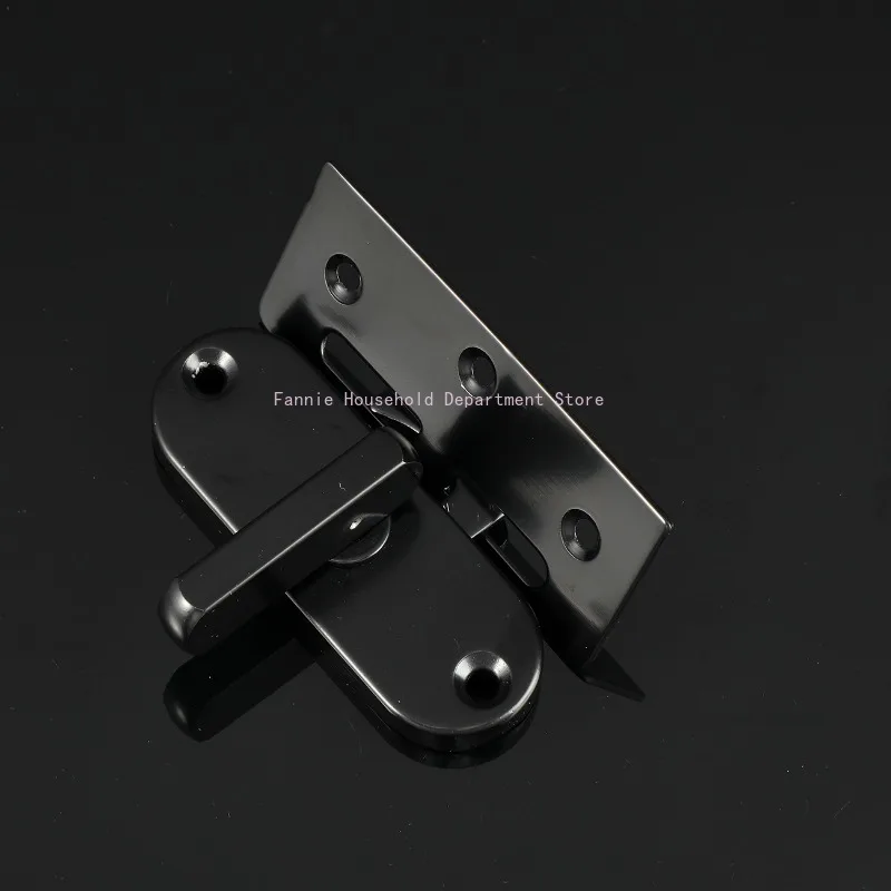 

90 Degree Hasp Latch Lock Sliding Door Hook Lock Barn Lock Aluminum Alloy Wooden Door Window Sliding Door Hook