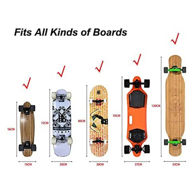 【special】20x-skateboard-hardwareskate-t-type-tools-skateboard-riser-shock-padsshockpads-hardware-screwsaxle-washers-nuts