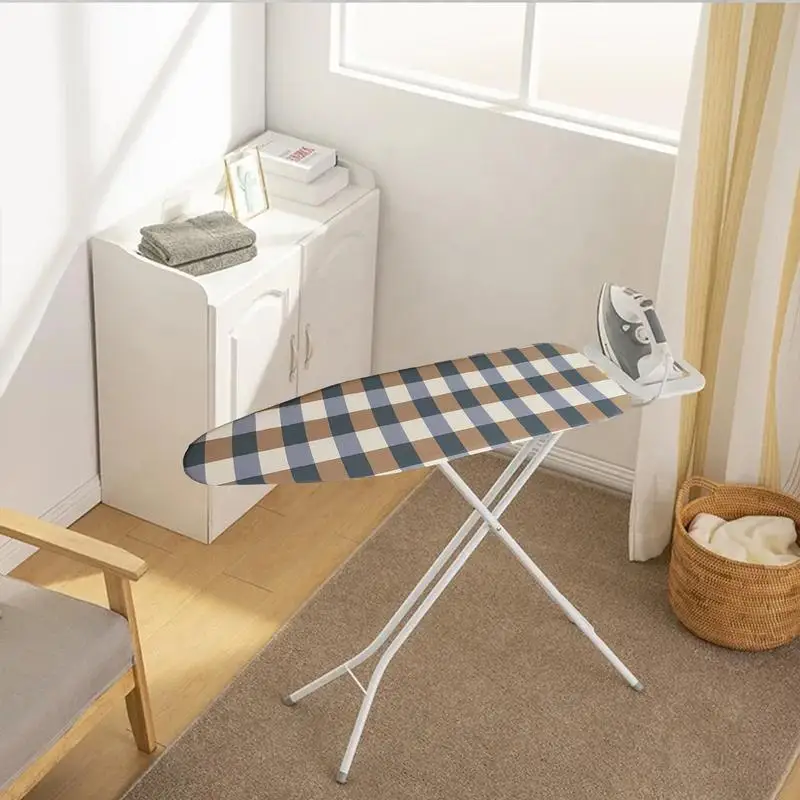 Ironing Board Cover Adjustable Padded Ironing Table Cover With Elastic Edge Heat Reflective Thick Cotton Cover For Ironing Board