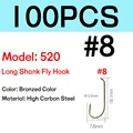 100 piezas talla 8