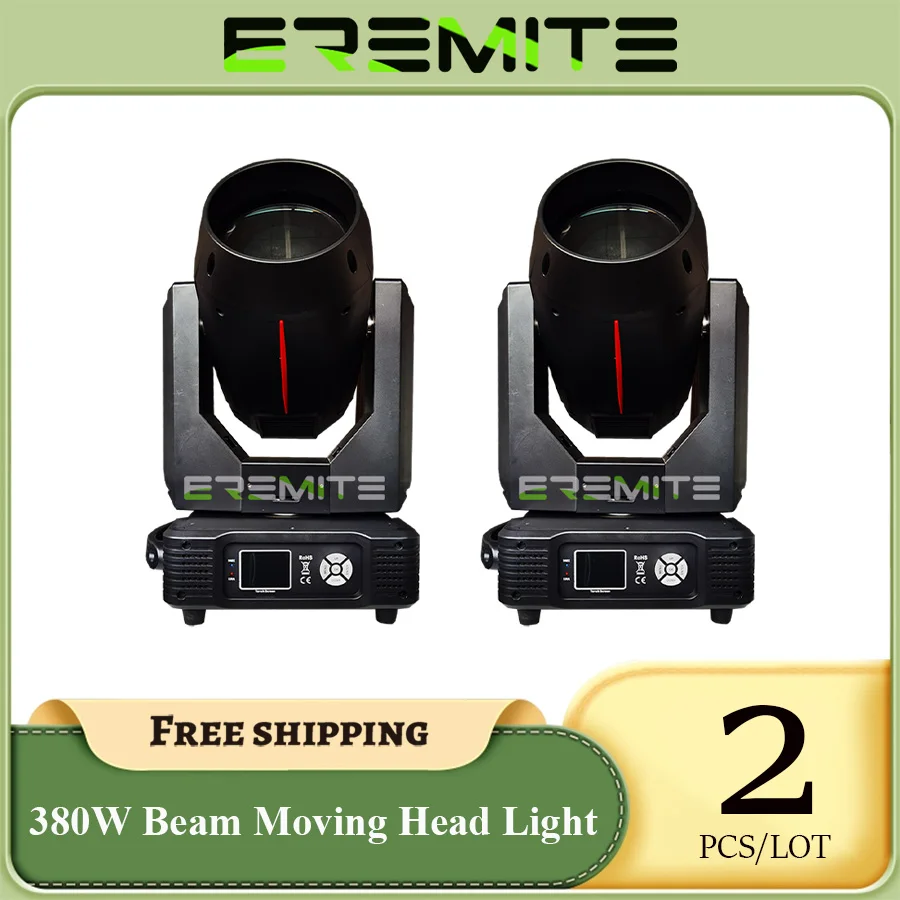 No Tax 2Pcs 380W 19R Beam Moving Head Lighting High Power For Wedding Concert Bar Disco Stage Lighting Equipment