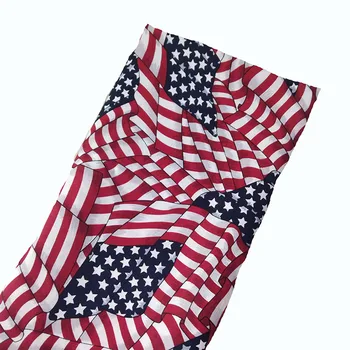 Vidaphia-アメリカのシリーズの国旗がプリントされた綿生地,ドレスを縫うための綿の生地,100%