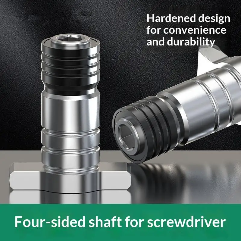 1Pc/2Pcs Electric Brushless Impact Wrench Adapter Drill Bit Chrome Vanadium Steel Dual Use Wrench Conversion Head