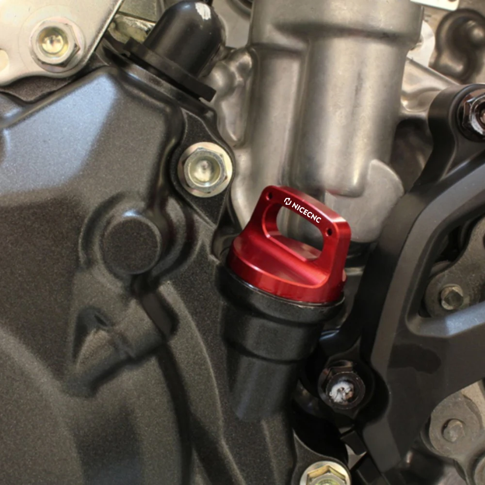 

NICECNC For Honda CRF450R CRF450RX 2017-2020 CRF450RWE 2019-2020 CRF 450R 450RX 450RWE Motorcycle Engine Oil Dipstick Stick Plug