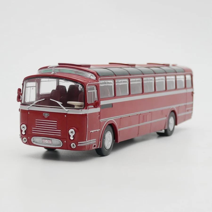 

1:43 Scale Diecast Alloy 1958 Van Hool VF 306 Bus Car Toy Model Classics Nostalgia Adult Collection Souvenir Gift Static Display