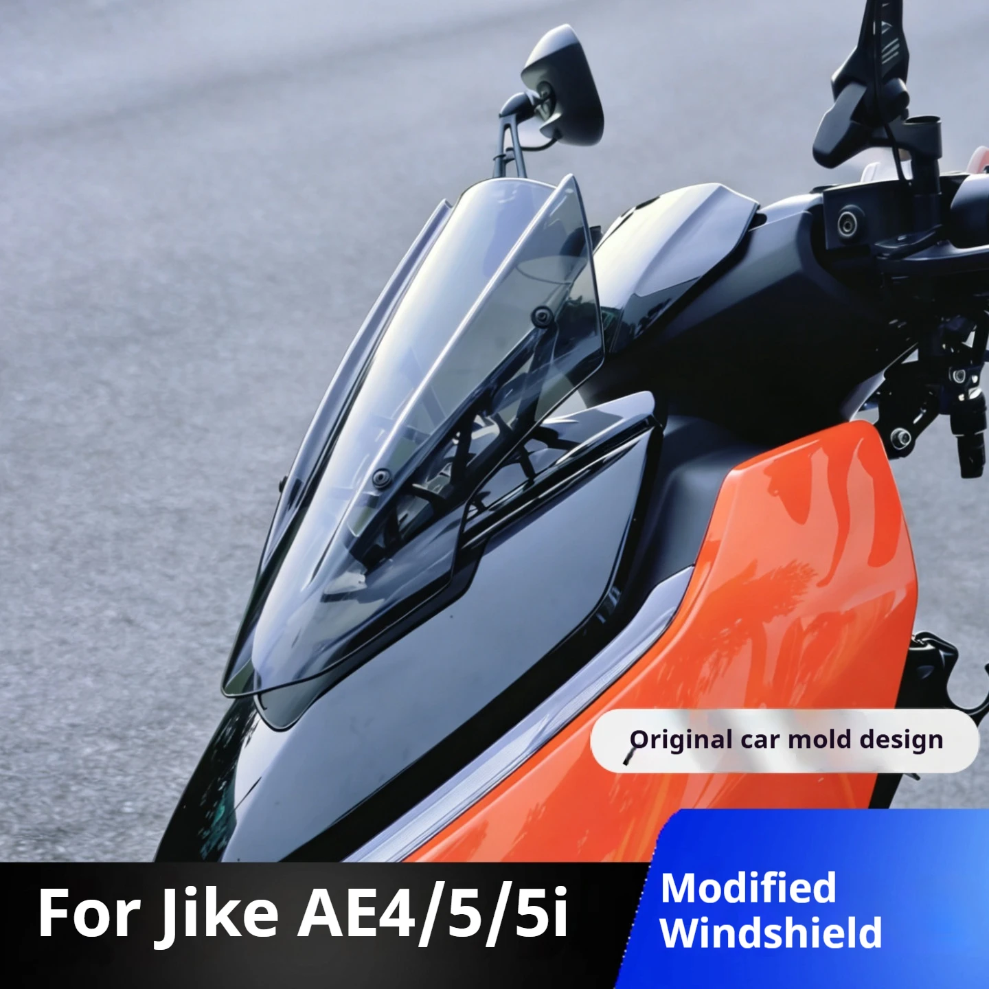 For ZEEHO AE4 AE5 AE5i Windshield Chest Protector Screen No-Drill Accesorios Moto Accessori Moto