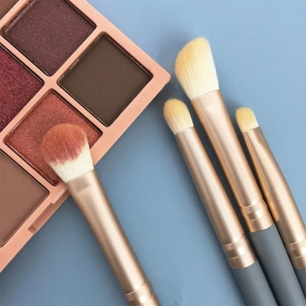 10 個耐久性のあるポータブル柔らかい毛メイクブラシふわふわスーパーソフトプロフェッショナルメイクブラシメイクアップツール初心者初心者